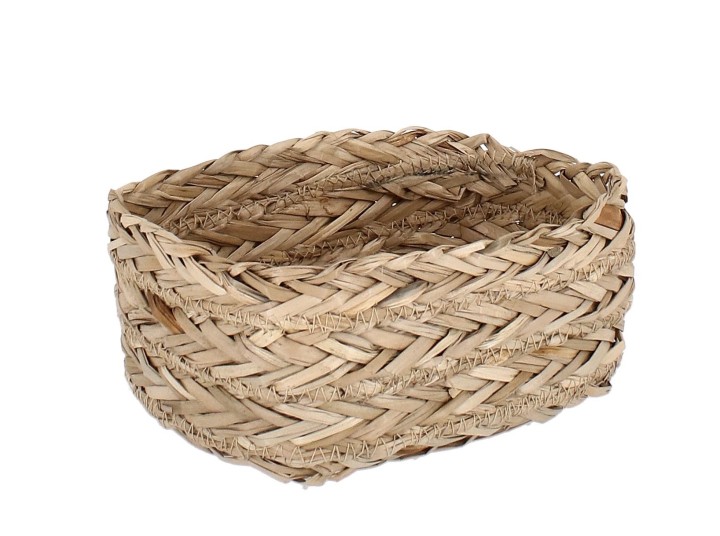 Decorative Storage Indoor Basket Box Beige / Διακοσμητικό Καλάθι Amber Ορθογώνιο Μπεζ Μικρό