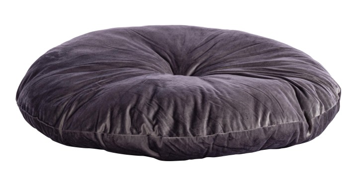 Decorative Home Indoor Cushion / Διακοσμητικό Μαξιλάρι Artemis Γκρι Σκούρο Δ90Εκ