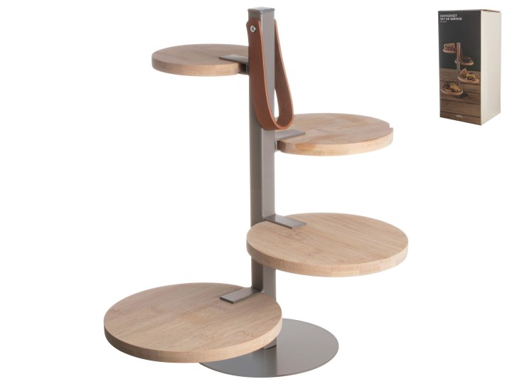 Dining Serving / Δίσκος Σερβιρίσματος 4 Πατών 16X36 Εκ