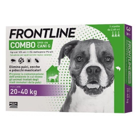 Frontline Pet's Ampules Combo 20-40 3Pipette 1pc