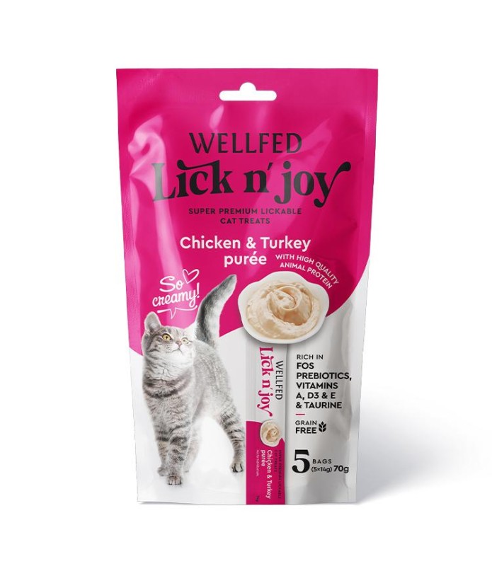 Wellfed Lick N Joy Combo Pack - 14gr