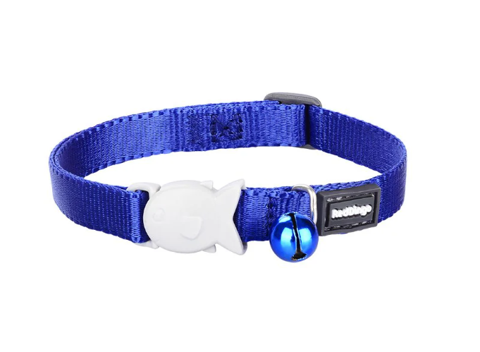 Red Dingo Kitten Dark Blue Collar - Xs