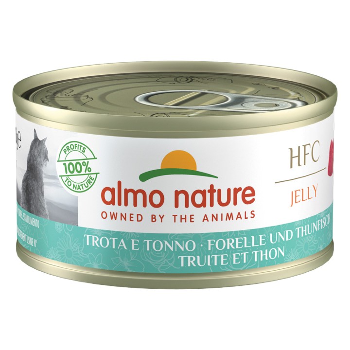 Almo Nature Jelly Trout With Tuna - 42gr