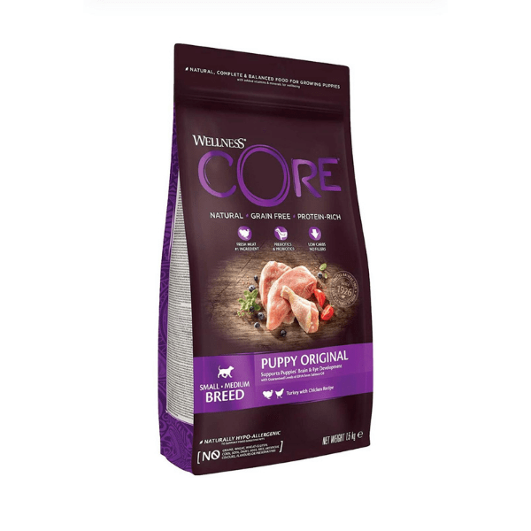 Wellness Core Grain Free Puppy Food Small Breed - 1.5 Kg