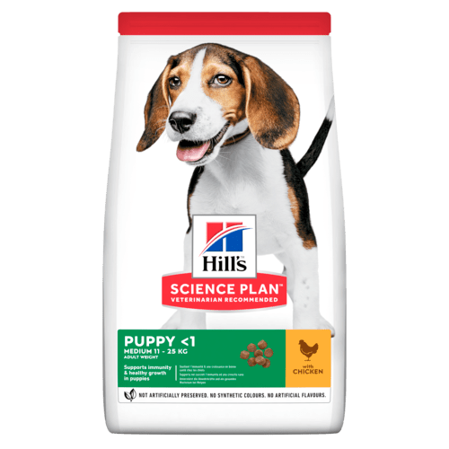 Hill's Science Plan Medium Puppy Food With Chicken - 800gr