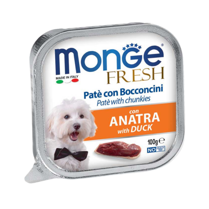 Monge Fresh Duck Pate With Chunks - 100gr