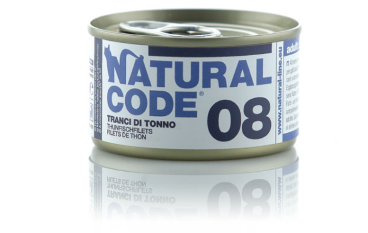 Natural Code Tuna Slices - 85gr