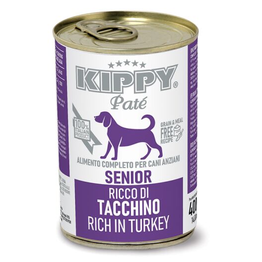 Kippy Dog Senior Turkey Pate - 400gr
