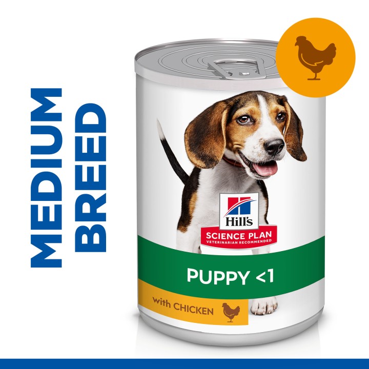 Hill's Science Plan Puppy Food With Chicken - 370gr