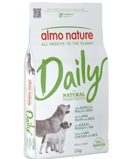 Almo Nature Daily Adult All Breeds Lamb,chicken And Rice - 12 Kg