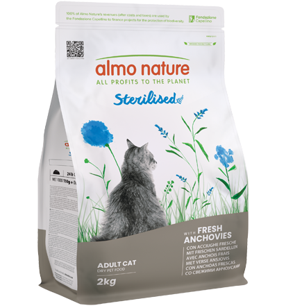 Almo Nature Sterilized Anchovies And Rice - 2 Kg