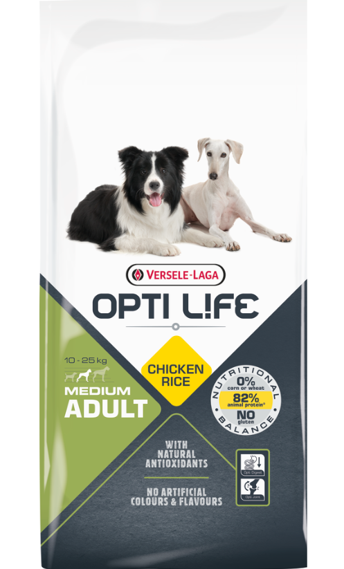 Versele Laga Opti Life Adult Medium Chicken - 2.5 Kg