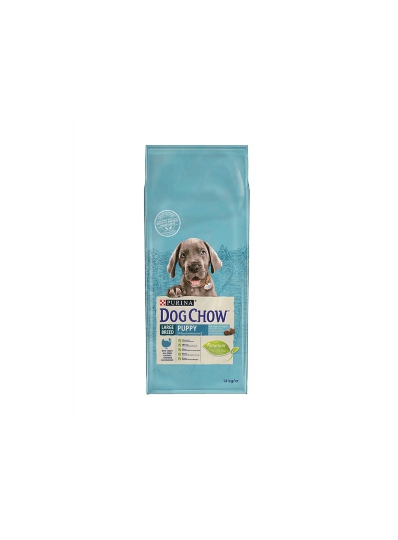 Dog Chow Puppy Large Breed Turkey - 14 Kg