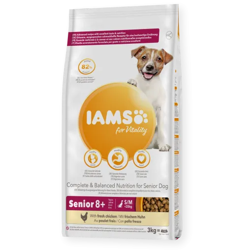 Iams Senior & Mature Pro Active Rich In Chicken - 3 Kg