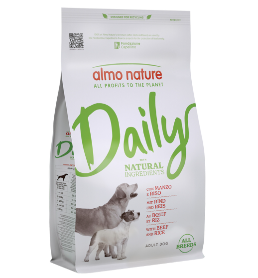 Almo Nature Daily Adult All Breeds Beef And Rice - 12 Kg