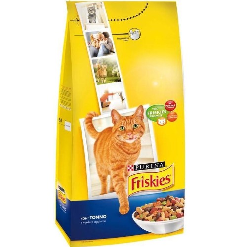 Friskies Cat Food With Tuna And Additional Vegetables - 400gr