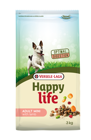 Versele Laga Happy Life Adult Mini Lamb - 3 Kg
