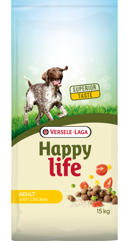 Versele Laga Happy Life Adult All Breeds Chicken - 3 Kg