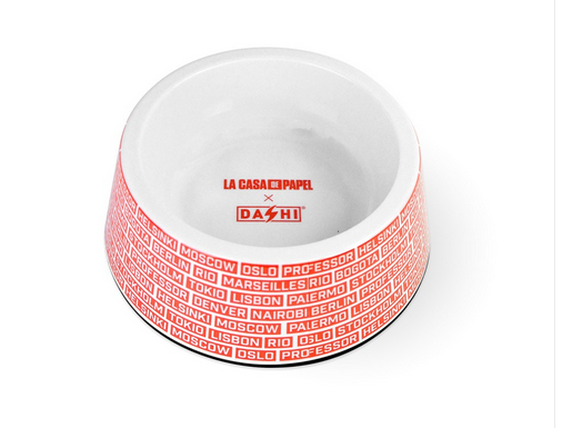 Dashi Bowl La Casa De Papel Red