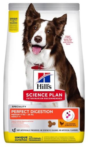 Hills Adult Medium Perfect Digestion - 2.5 Kg
