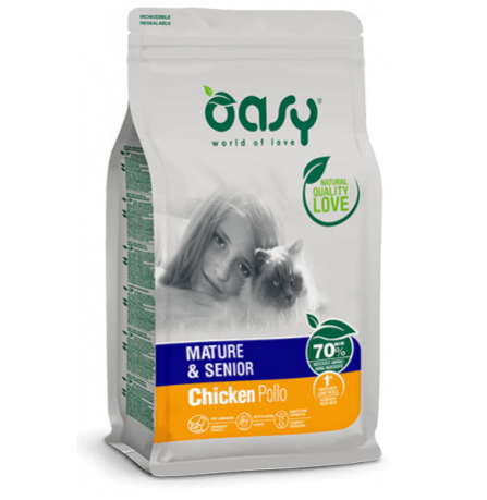 Oasy Cat Mature & Senior - 300gr