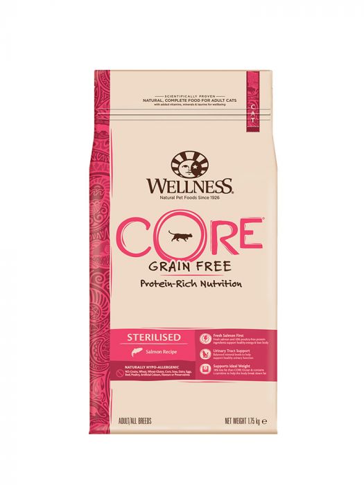 Wellness Core Cat Sterilized Salmon Grain Free - 300gr