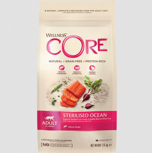 Wellness Core Cat Sterilized Salmon Grain Free - 10 Kg