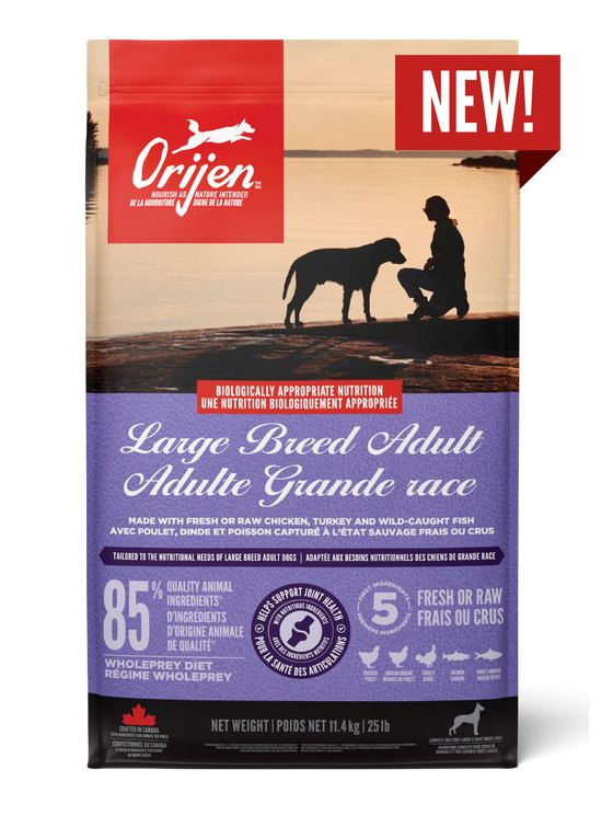 Orijen Adult Large Dry Dog Food - 11.4 Kg