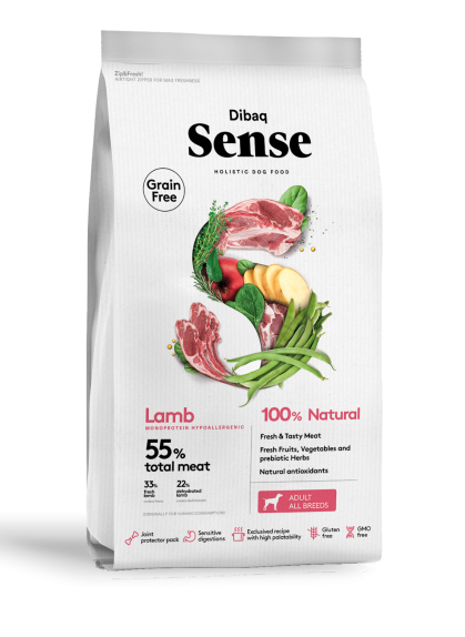 Dibaq Sense Adult All Breeds Grain Free Lamb - 12 Kg