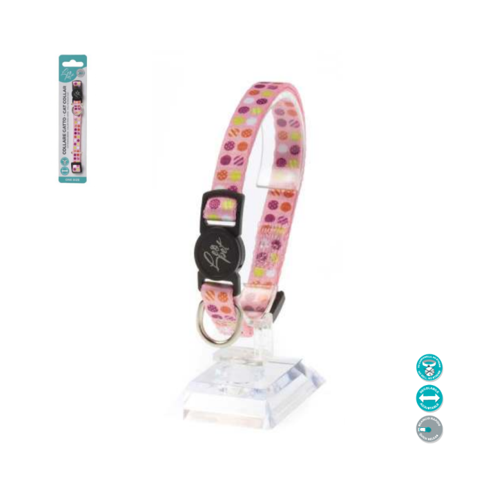 Leo Pet Cat Collar Dots - 100gr