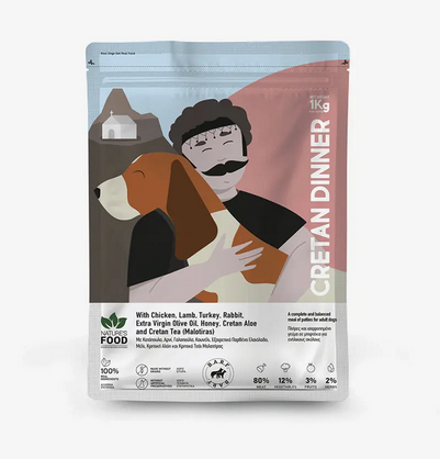 Natures Food Cretan Dinner Patties - 1 Kg