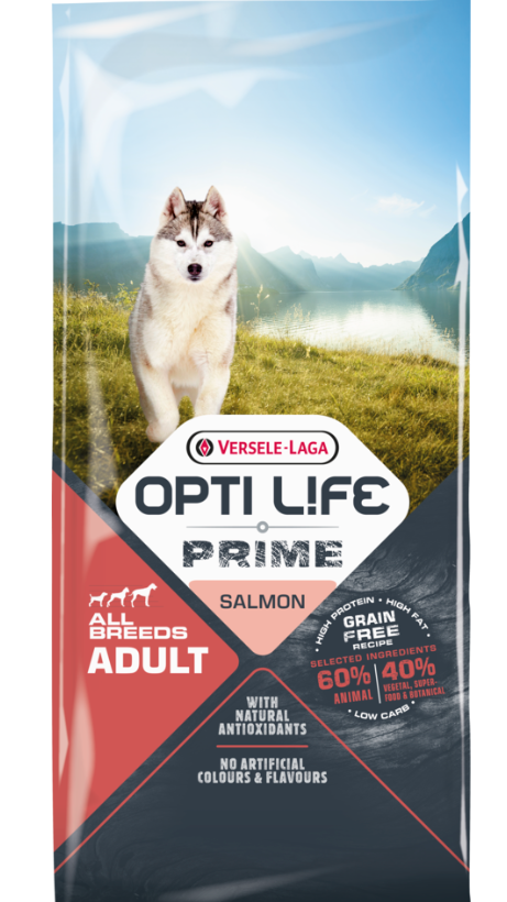 Versele Laga Opti Life Prime Adult All Breeds Salmon - 2.5 Kg