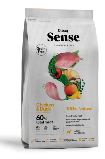 Dibaq Sense Grain Free Chicken & Duck - 2 Kg