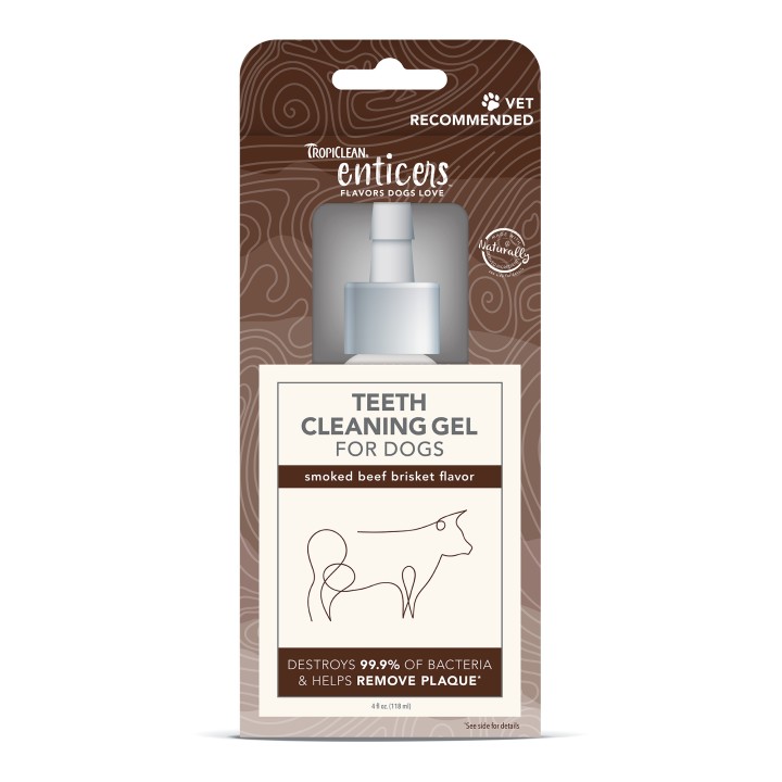 Tropiclean Enticers Gel Smoked Beef Brisket - 50gr