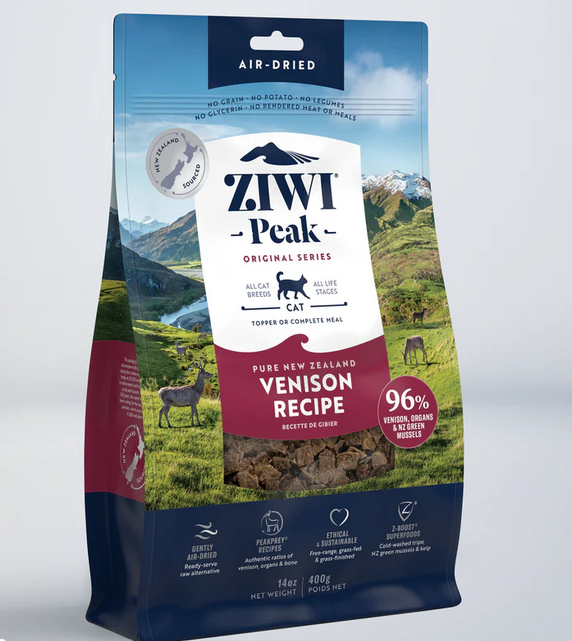 Ziwi Peak Cat Air Dried Venison Recipe - 400gr