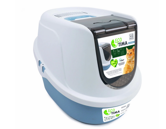 M-pets - Eco Tima Ocean Blue Cat Litter Medium