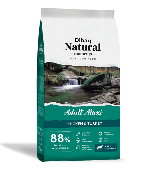Dibaq Natural Moments Adult Maxi Chicken & Turkey - 15 Kg