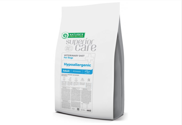 Natures Protection Superior Care Dietetic Food Insect Adult Dogs Prone Allergies - 10 Kg