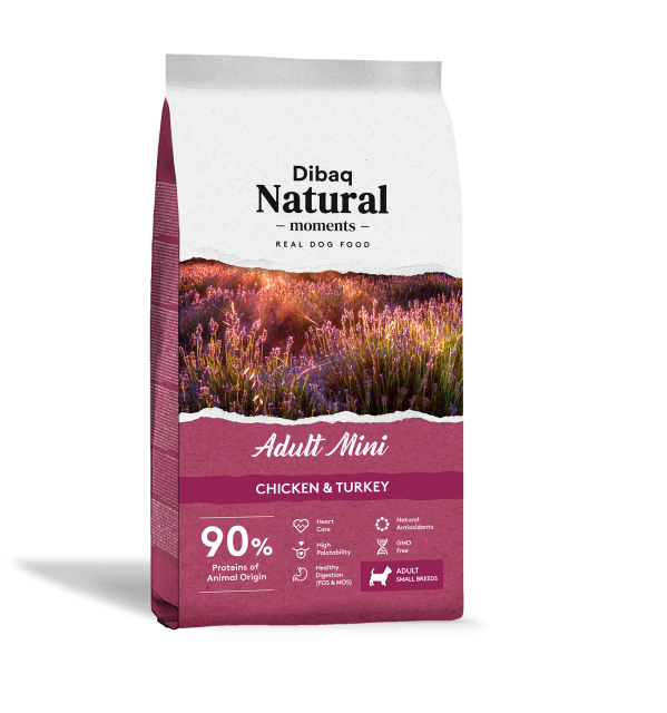 Dibaq Natural Moments Adult Mini Chicken & Turkey - 3 Kg