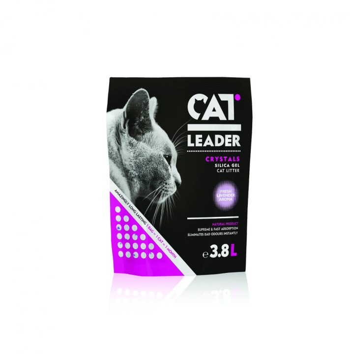 Cat Leader Lavender Crystals - 3.8 Kg