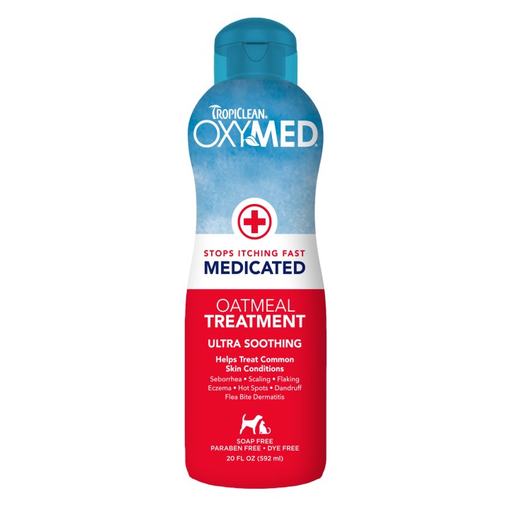 Tropiclean Oxymed Cream Medicated Oatmeal Treatment 355ml - 355gr