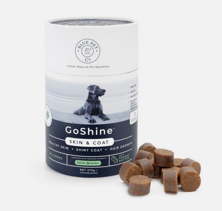 Blue Pet Goshine Skin & Coat Supplement Peanut Butter - 90gr