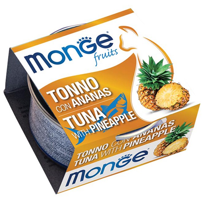 Monge Fruit Cat Wet Tuna And Pineapple - 80gr