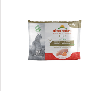 Almo Nature Hfc Chicken And Shrimps - 330gr