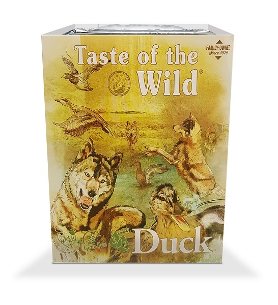 Taste Of The Wild Duck With Fruits And Vegetables Tray - 10gr