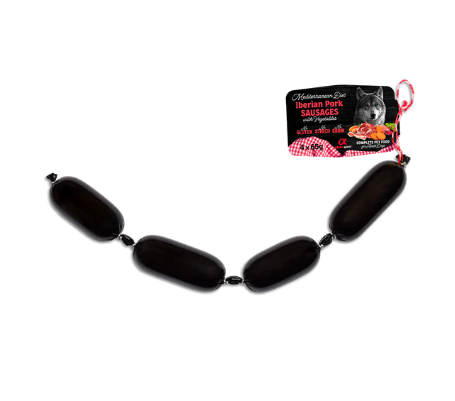 Alpha Spirit Mediterrean Diet Iberian Pork Sausages With Vegetables - 260gr