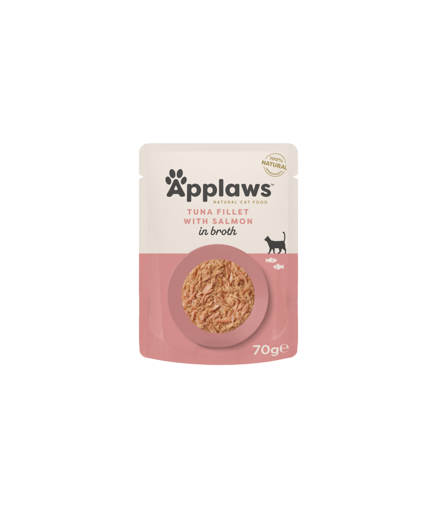 Applaws Tuna With Salmon Adult Cat Pouch - 70gr