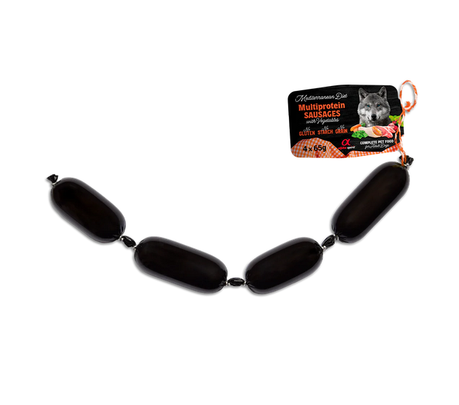Alpha Spirit Mediterranean Multiprotein Sausages - 260gr