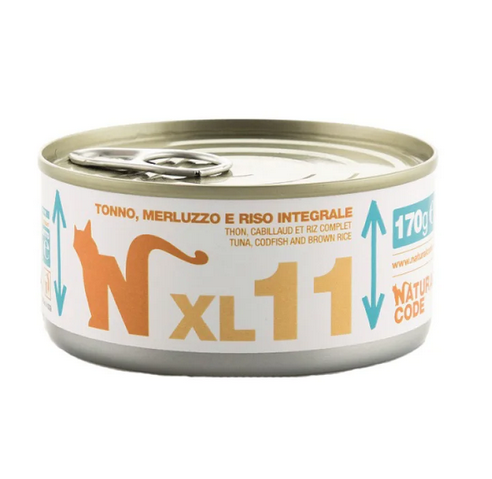 Natural Code Xl 11 Tuna & Codfish - 170gr
