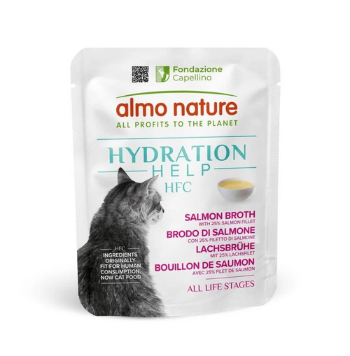 Almo Nature Hydration Help Salmon Broth